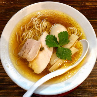 鶏だし生醤油そば(だし廊)