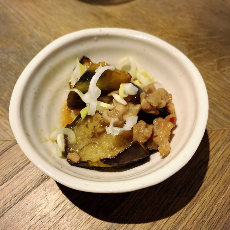 お通し(海老麺総本家 ジモトヤ )