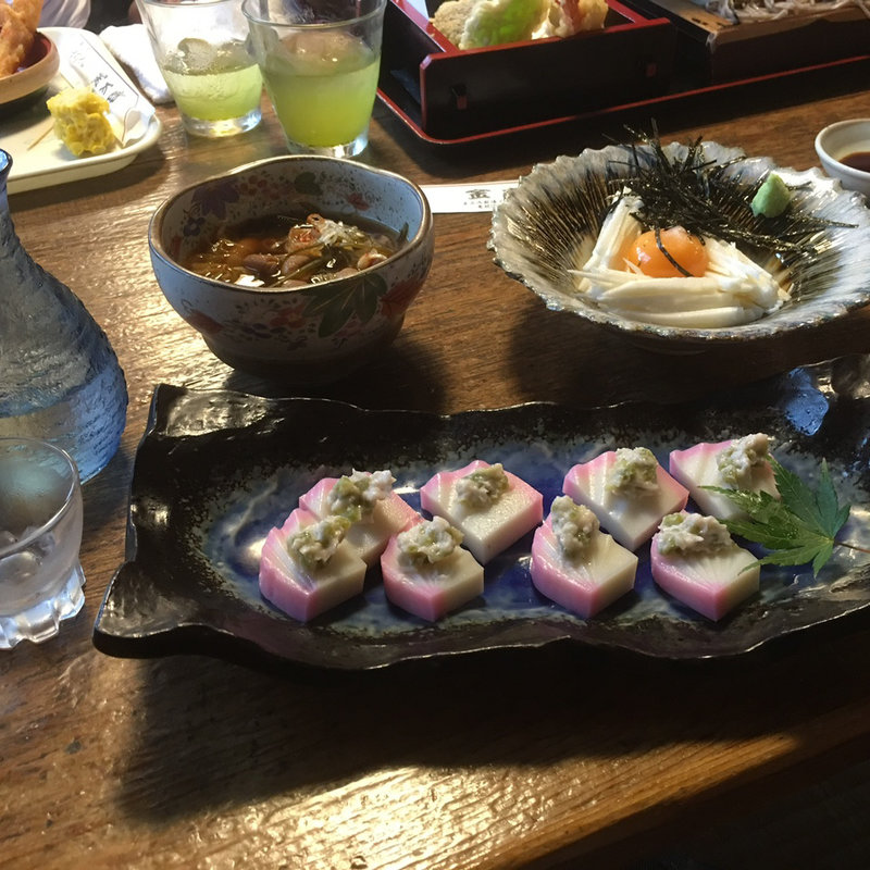 板わさ 山千(手打 金太郎そば)