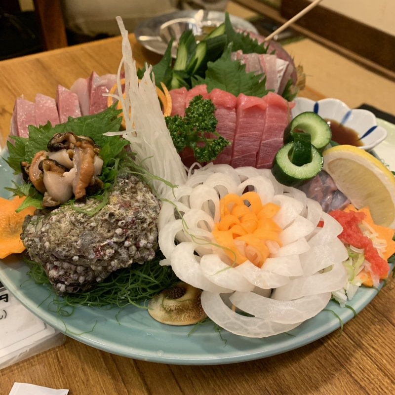 刺し盛り(たぬき東十条)