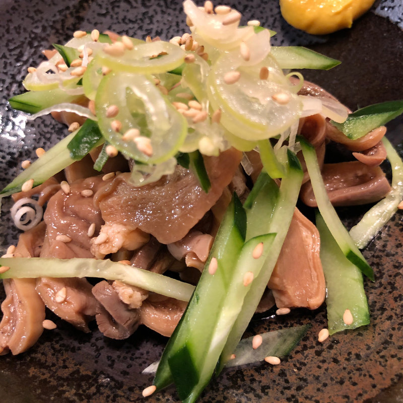 ガツさし(元祖やきとり串八珍 三ノ輪店)