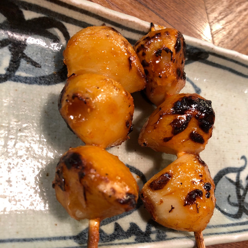 にんにく串(元祖やきとり串八珍 三ノ輪店)