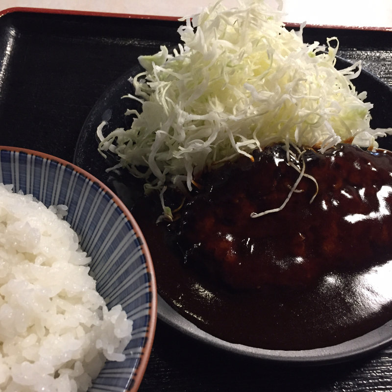ハンバーグランチ(とんかつ・豚肉料理　こぶたや )