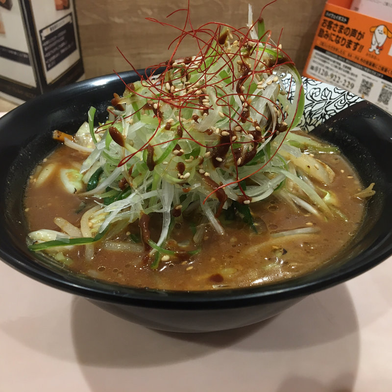 八丁味噌野菜炒めラーメン(CAFETERIA 岡崎農場 （カフェテリア オカザキノウジョウ）)
