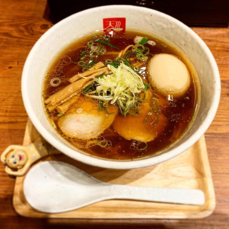 味玉醤油らあめん(麺処 天川)