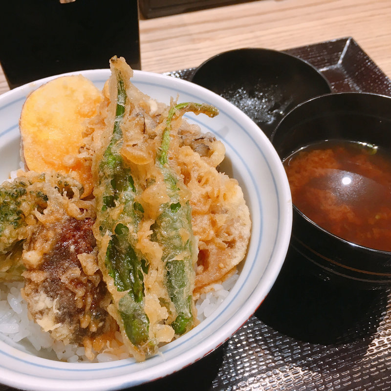 野菜天丼(天丼・らぁ麺 ハゲ天)
