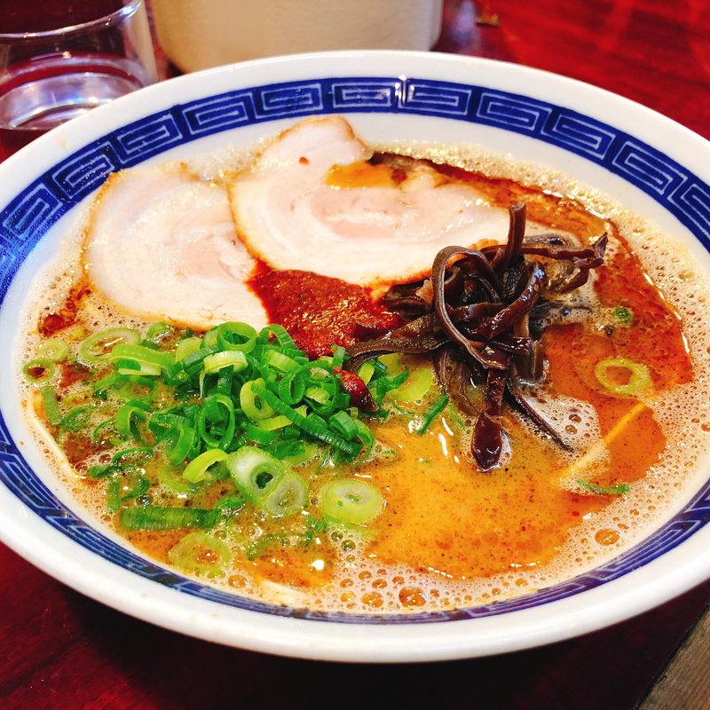 赤豚骨ラーメン(拉麺 空海)