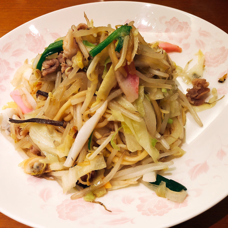 皿うどん(太麺)(京華園 （キョウカエン）)
