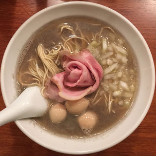 煮干蕎麦 金目鯛合わせ＋うずら味玉(煮干蕎麦)