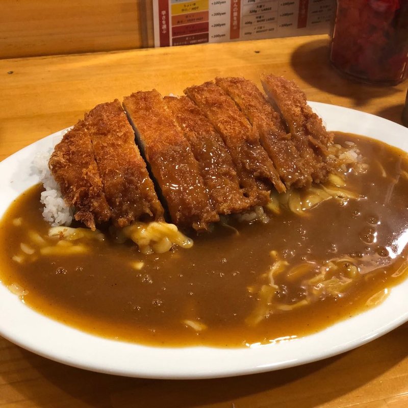 チキンカツ&チーズカレー(からみつ屋)