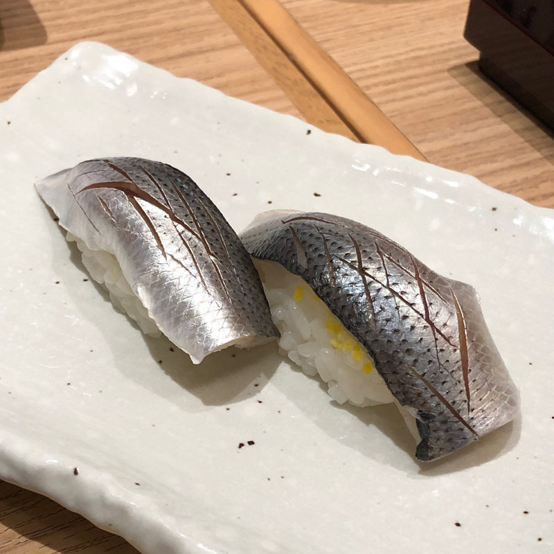 こはだ(福善鮨 阪急うめた本店)