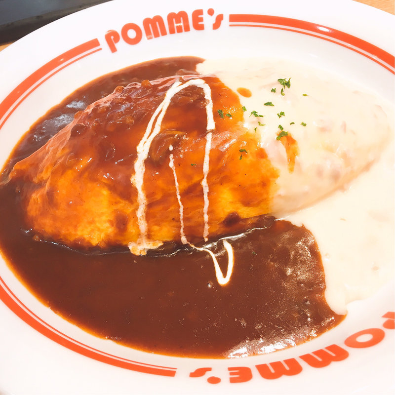 ダブルソースオムライス(s)(ポムの樹 宇都宮インターパークビレッジ店)