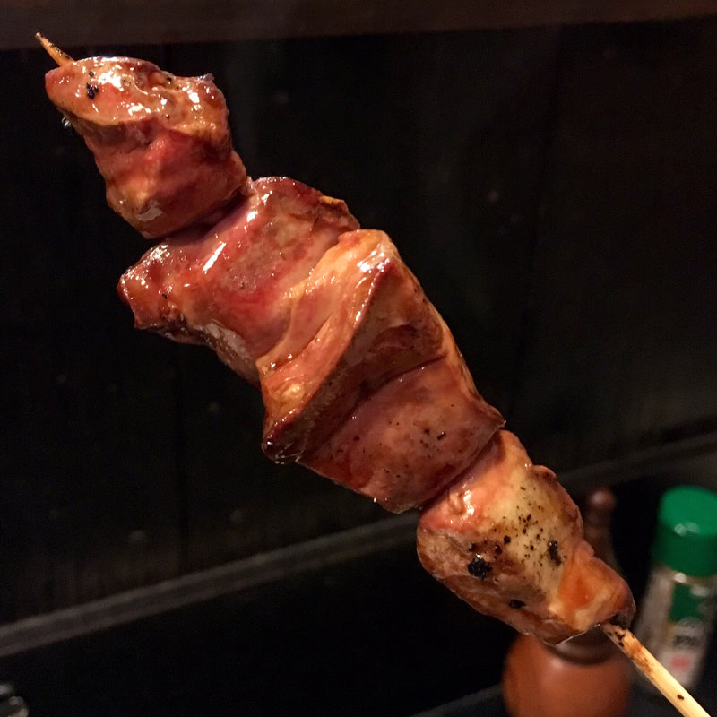 鳥レバ(焼鳥はなび)