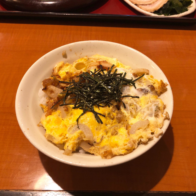 ミニ玉子丼(山田うどん食堂 小平仲町店 )