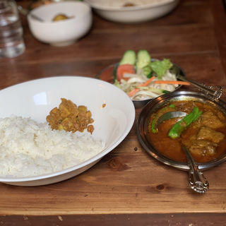 ラムカレー(ネパール料理と雑貨マイティガル)