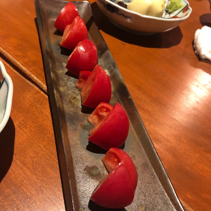 冷やしトマト(吉乃坐 （地のもの酒場　吉乃坐）)