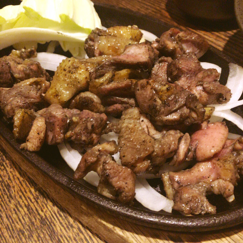 薩摩親鶏ももバラ焼き 小(咲鶏や （さきとりや）)