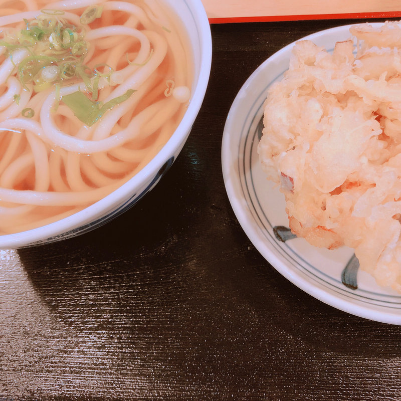 かき揚げ(手打うどん 寺屋)