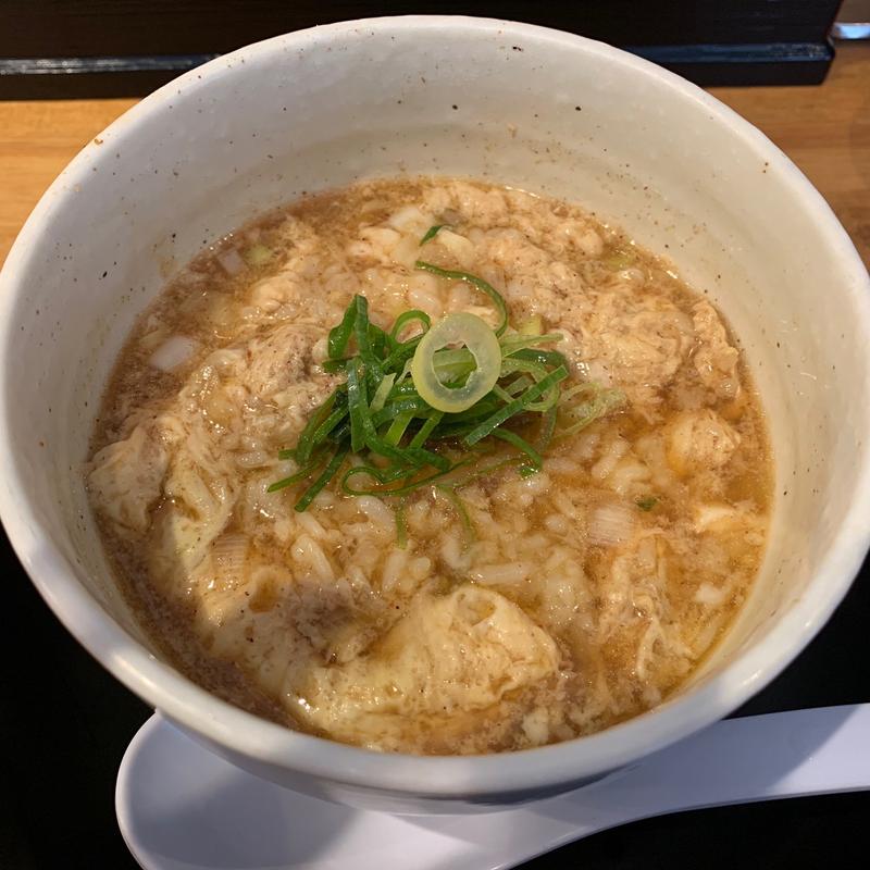 女将雑炊(つけ麺注文のみ)(清麺屋)