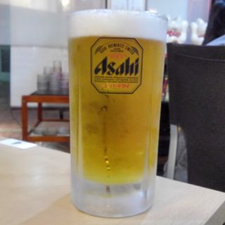 男気ジョッキ生ビール(中華食堂 食いしん房)