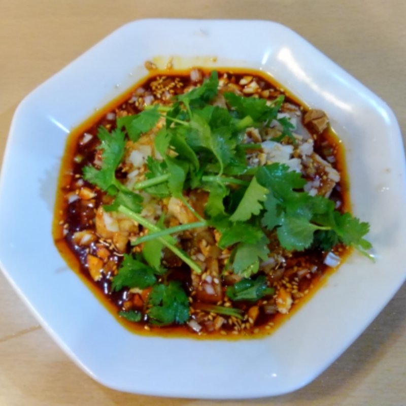 よだれ鶏(中華食堂 食いしん房)