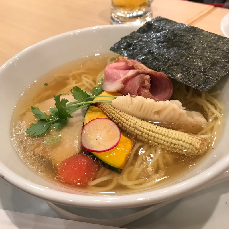 限定 塩煮干しSOBA(銀座 篝 大手町店)