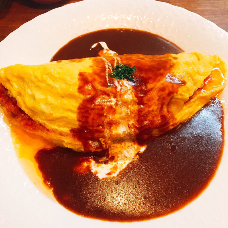 杉山亭風オムライス(西洋料理杉山亭 （セイヨウリョウリスギヤマテイ）)