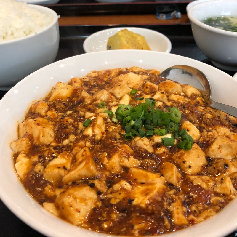 マーボー豆腐定食(純華楼)