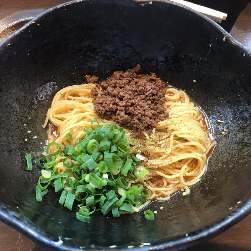 汁なし担々麺(坦々麺 階杉 周南店)