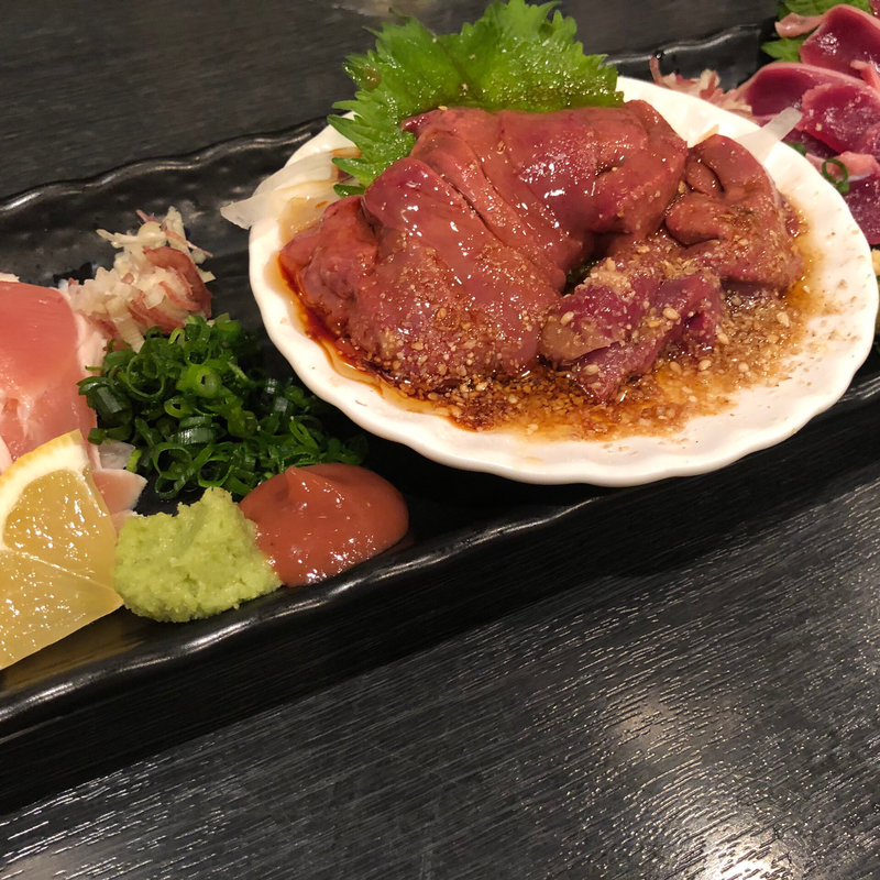 鳥刺し盛り(串神 )