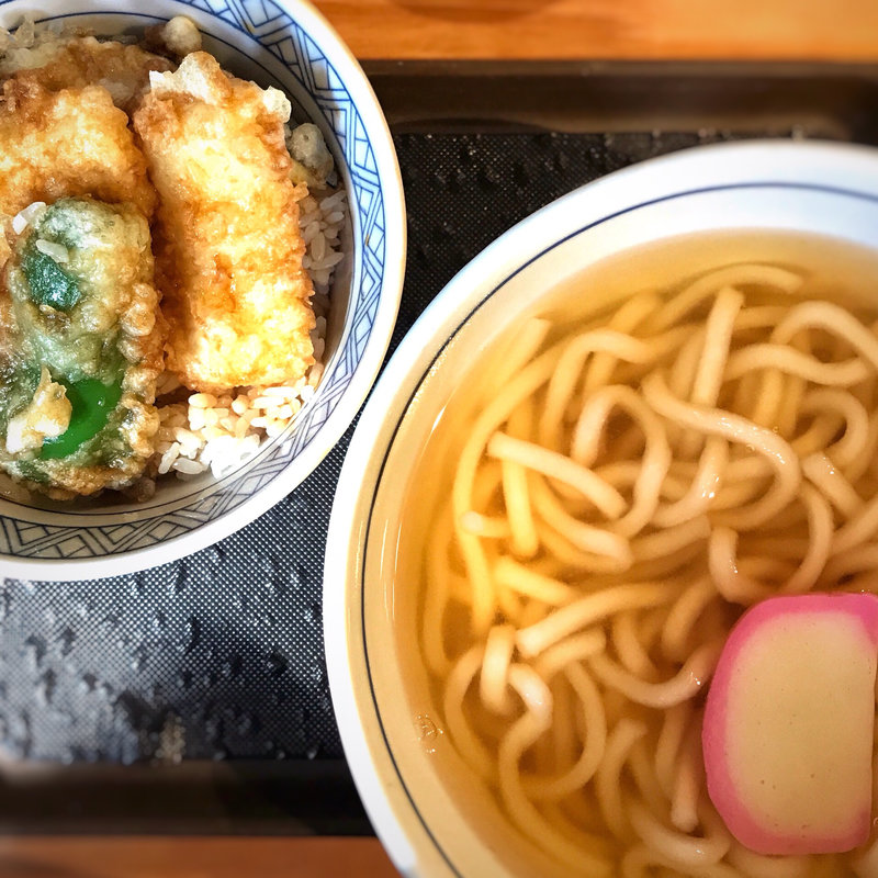 ミニいか天丼セット(ウエスト 天神店)