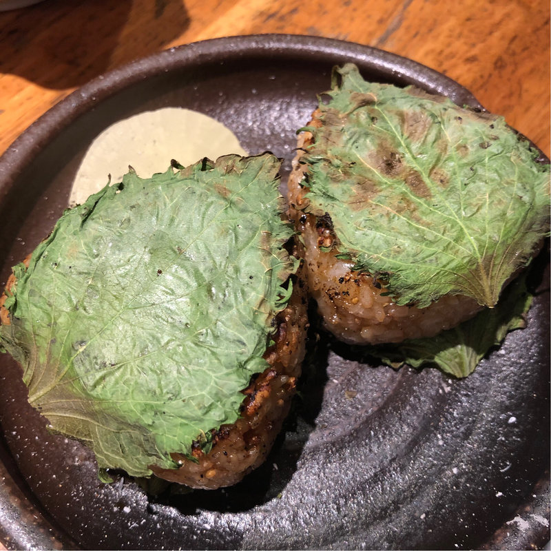 焼きおにぎり(焼とりの八兵衛 前原本店 （やきとりのはちべえ）)