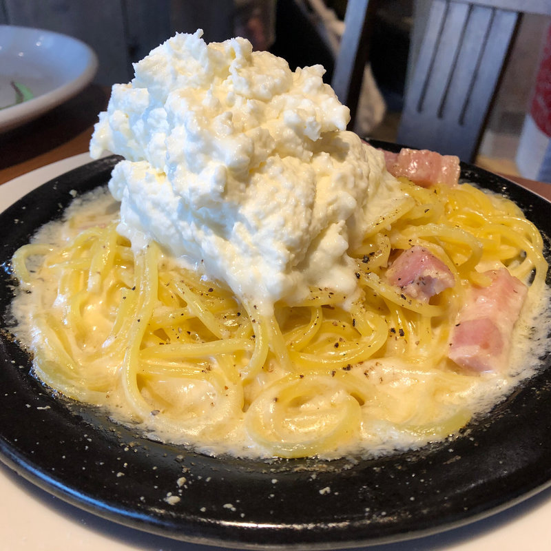 チーズチーズチーズパスタ(Italian kitchen VANSAN 茨木店 )の