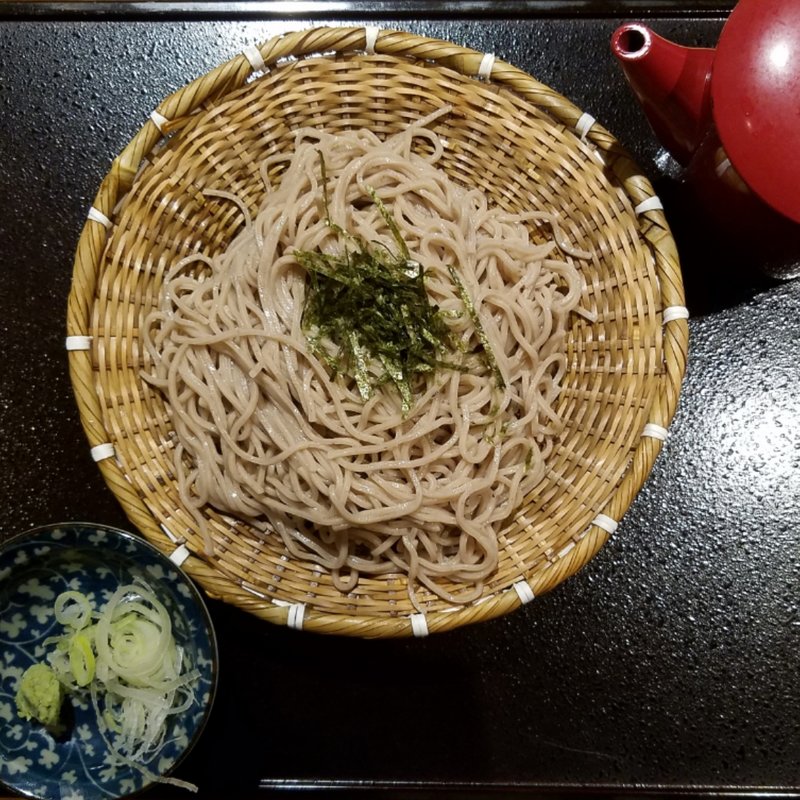 ざるそば(ぬる燗佐藤 御殿山茶寮)