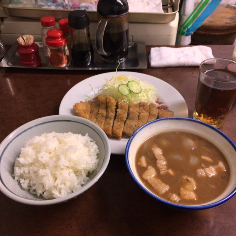 とんかつセット(赤心 本店)