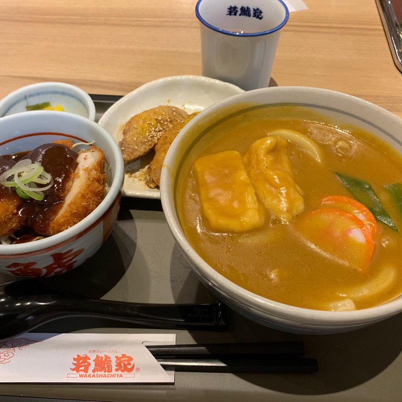 チュルうまうどんセット  大徳さんコラボ(若鯱家イオン千種店)
