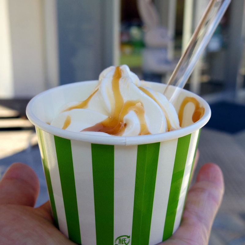 お試しキャラメルソフト(シベール ハーツランドファクトリーテラス )