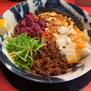 担担（ノーマル）+温玉(スパイス担担麺専門店 香辛薬麺)