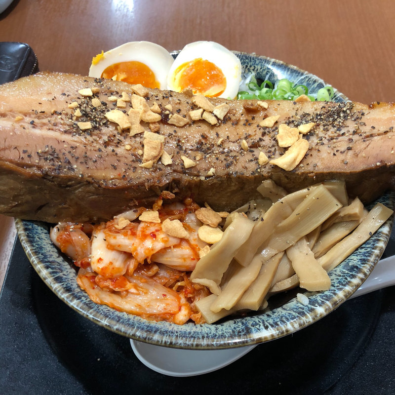 魔去る丼(期間限定メニュー)(中華そば 風 （KAZE）)