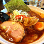 旨辛うま煮醤油ラーメン(うま煮ラーメン　醤　船橋新高根店)