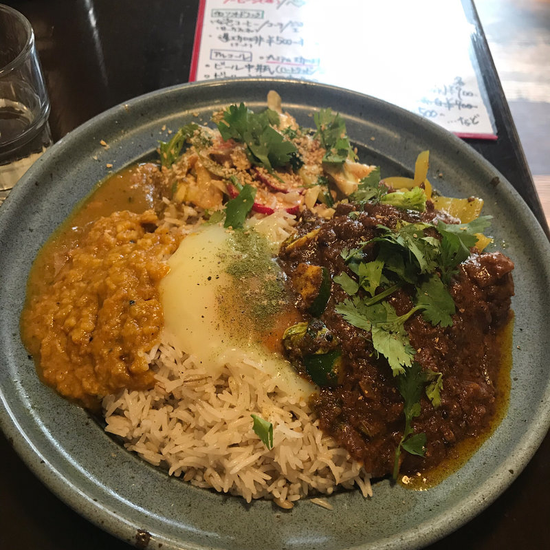 鳥カレー ミニサラダ(イドコロネ)