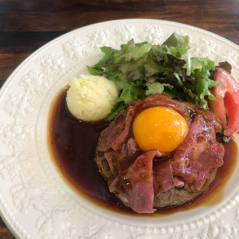 自家製ハンバーグ～ローストビーフバーグ～(肉バル バーグマン)