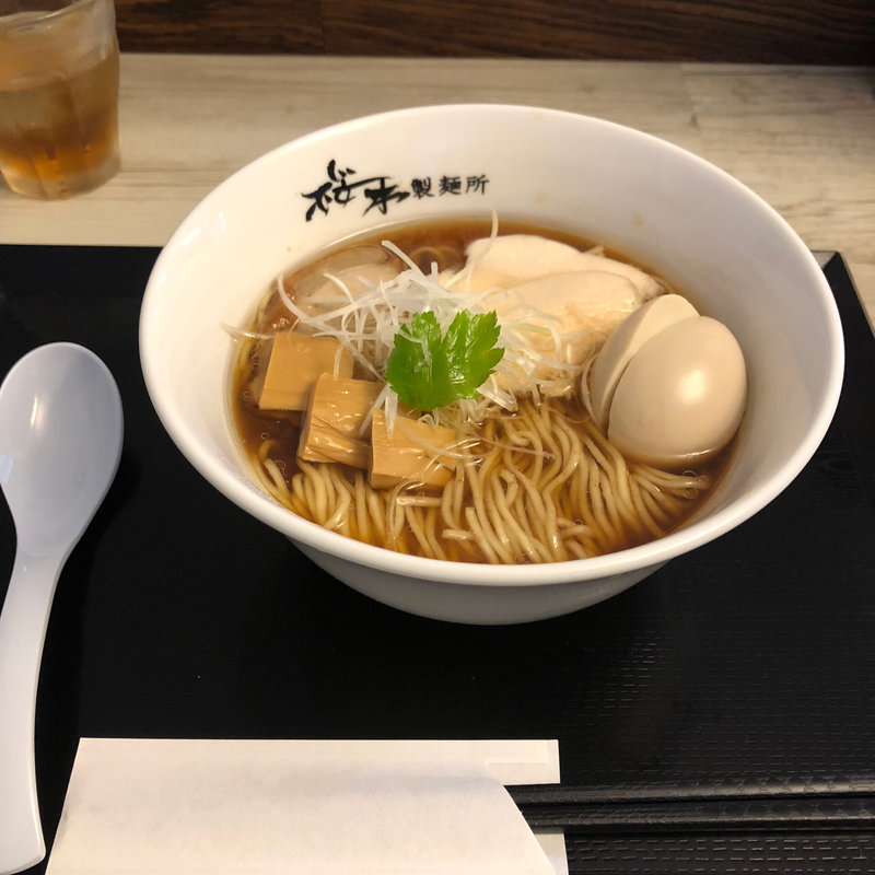 鶏醤油中華そば(桜木製麺所)