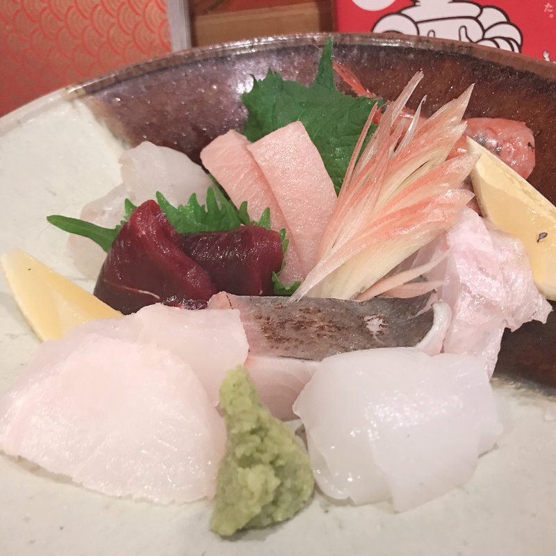 刺し盛り(海鮮居酒屋 夢邸)