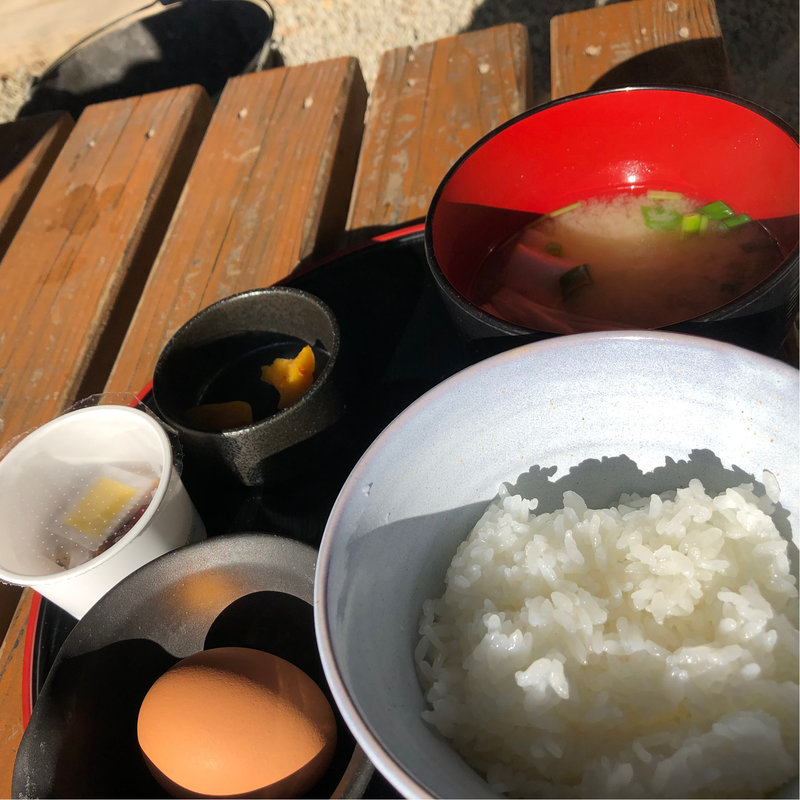 納豆ご飯(ほったらかし温泉 )