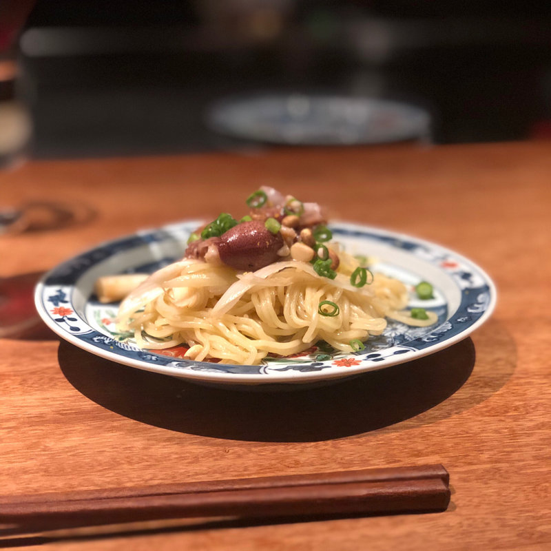 ホタルイカの焼きそば(酒家 の元)