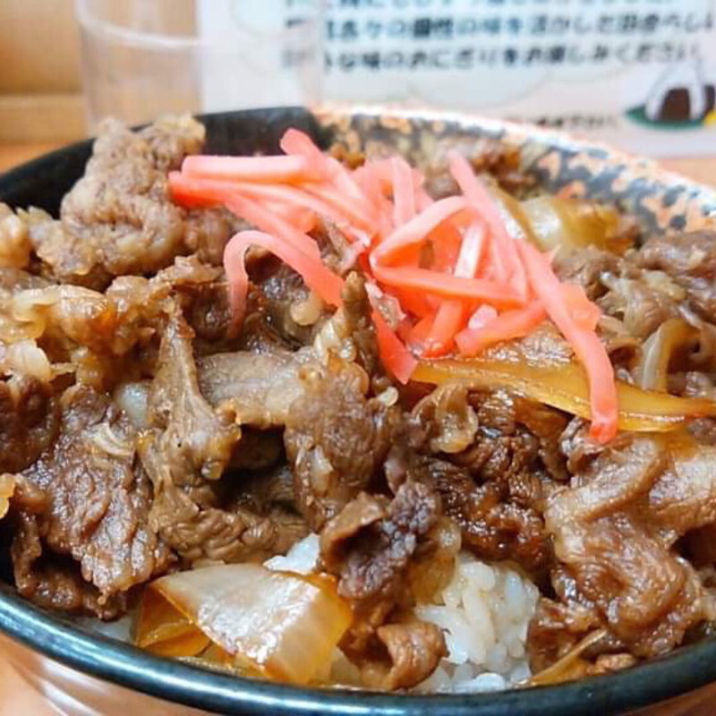 牛丼(立ちそば処 鷹)