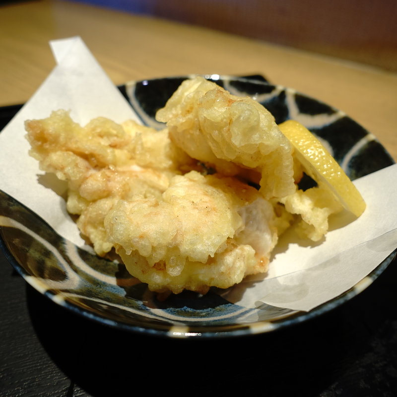 鶏天（3ケ(うどん 千代)