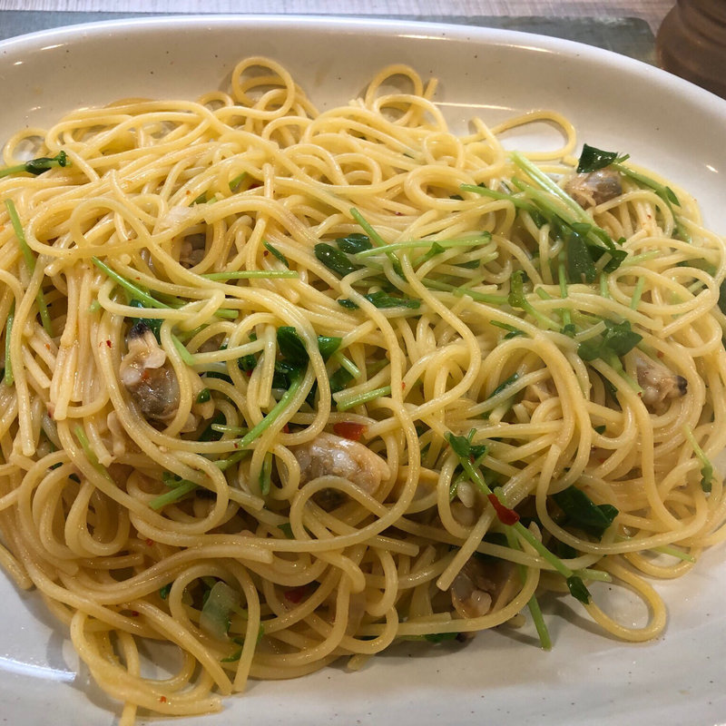 ペペロンチーノ特盛(がっつり！スパゲッティぱすたや 西池袋店)