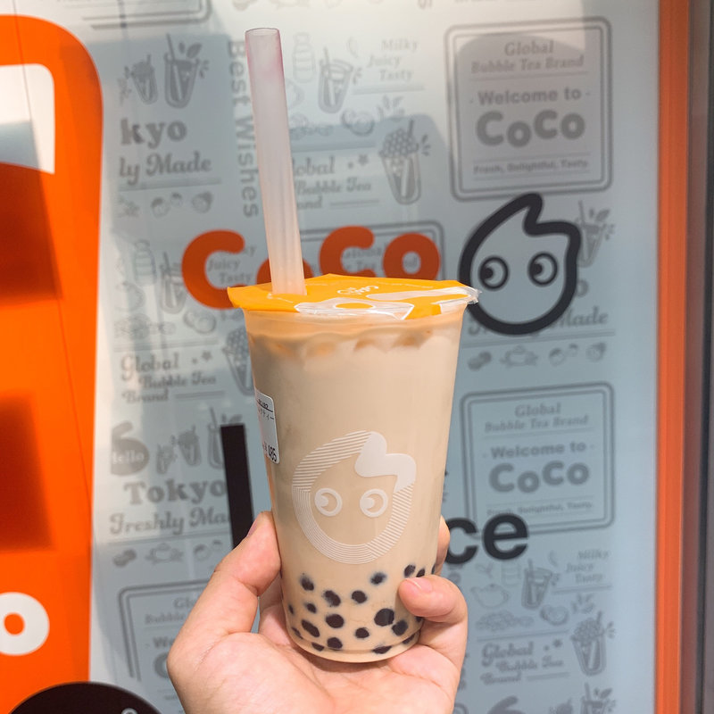 タピオカミルクティー(CoCo)